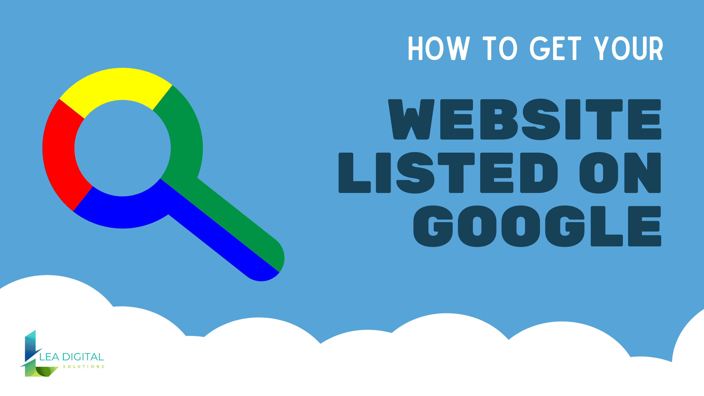 how to get your website listed on google